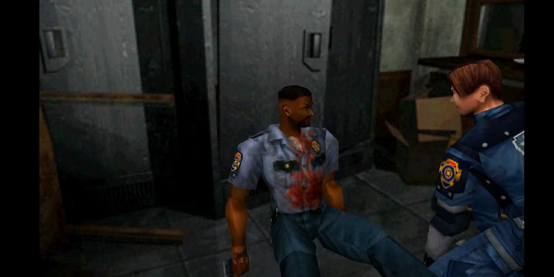 Marvin Leon Resident Evil 2 PlayStation