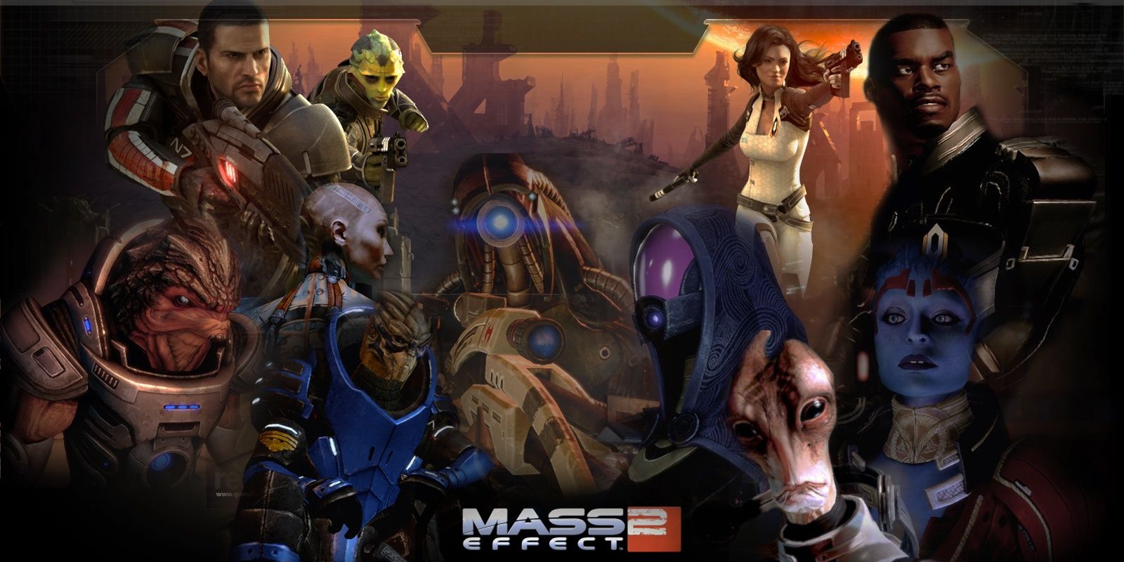 All Mass Effect 2 Squad Members