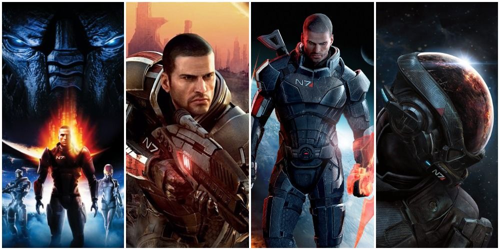 Mass Effect series collage