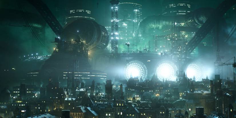 Midgar with the reactors - Facts about Shinra