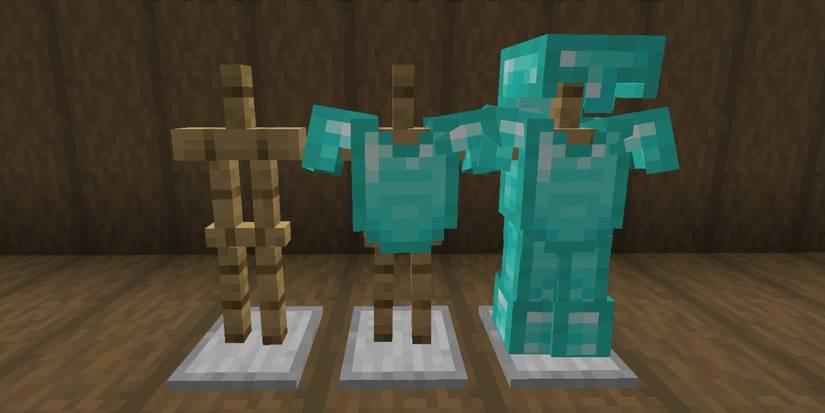 Minecraft Armor Stand Diamond
