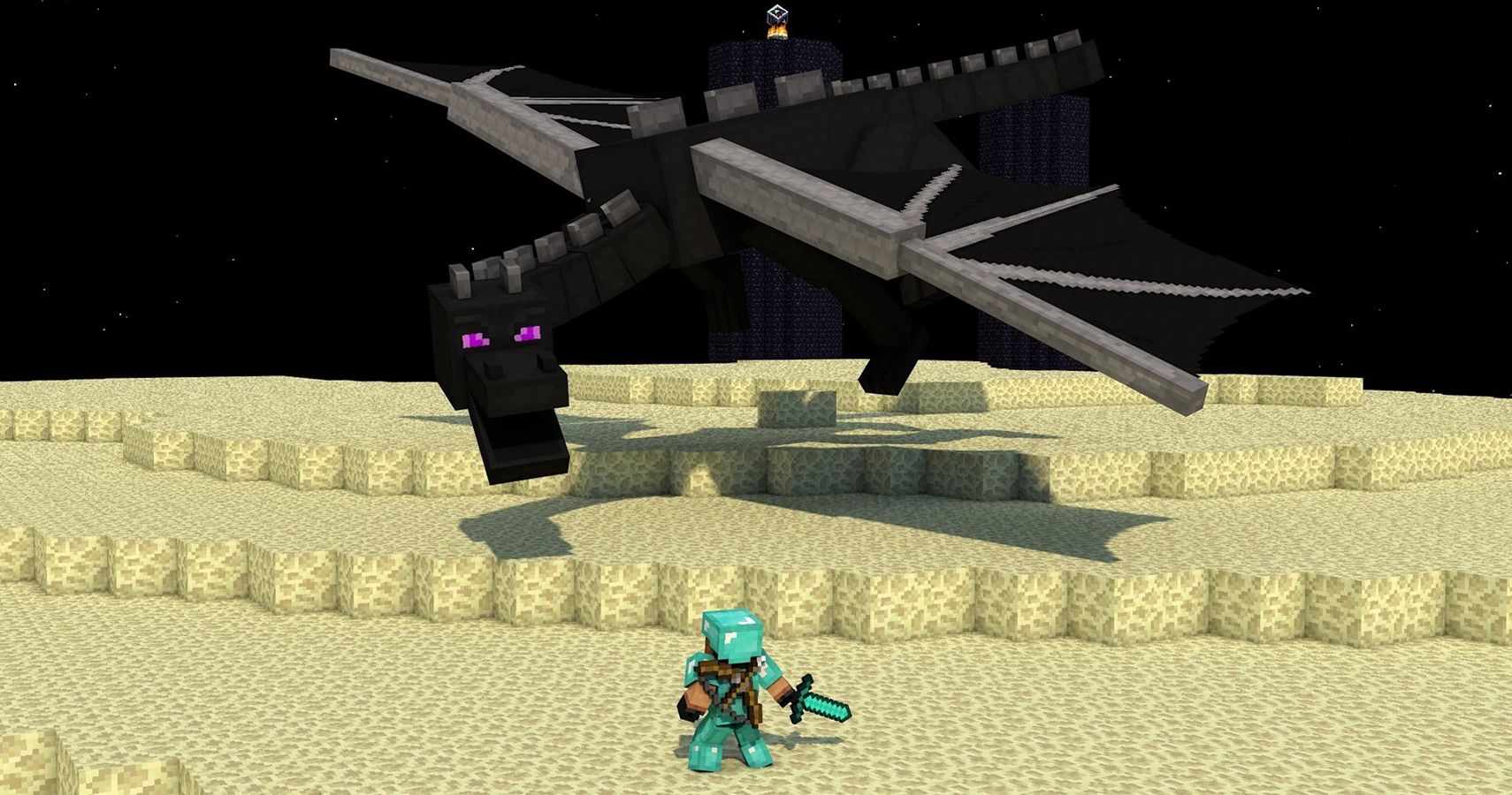 Minecraft Ender Dragon Diamond Armor The End