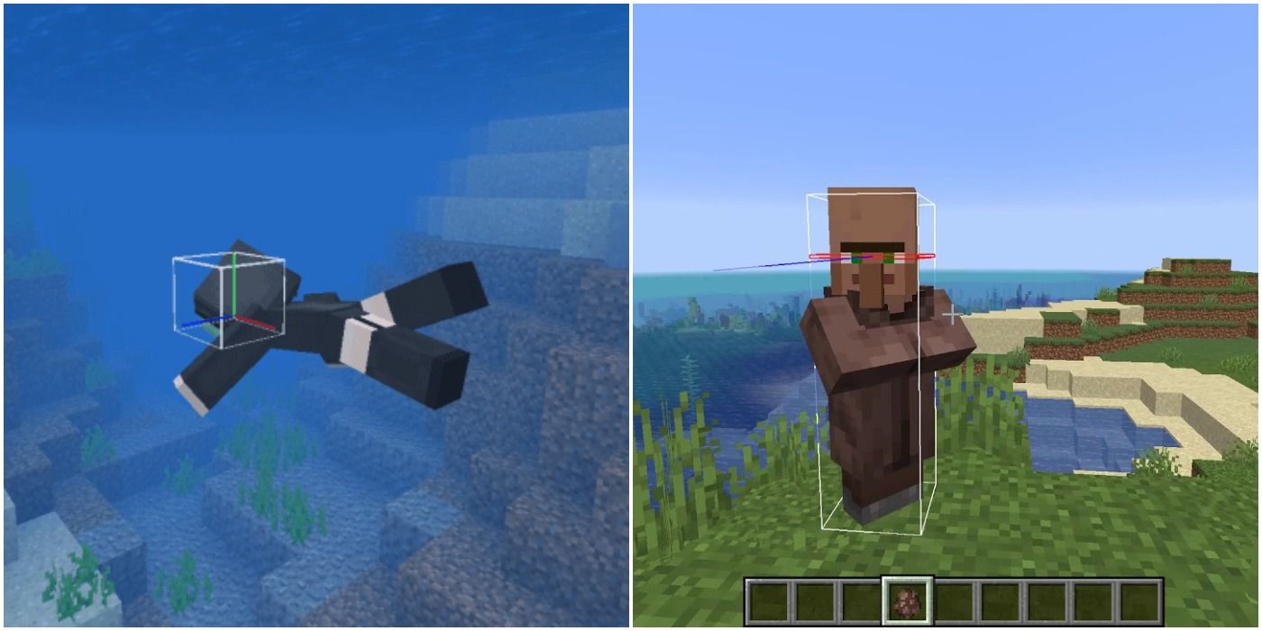 Minecraft How to Show Hitboxes