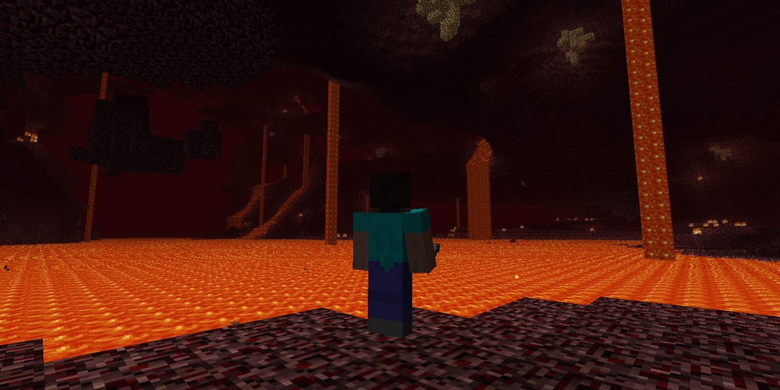 Minecraft Nether Lava Ocean