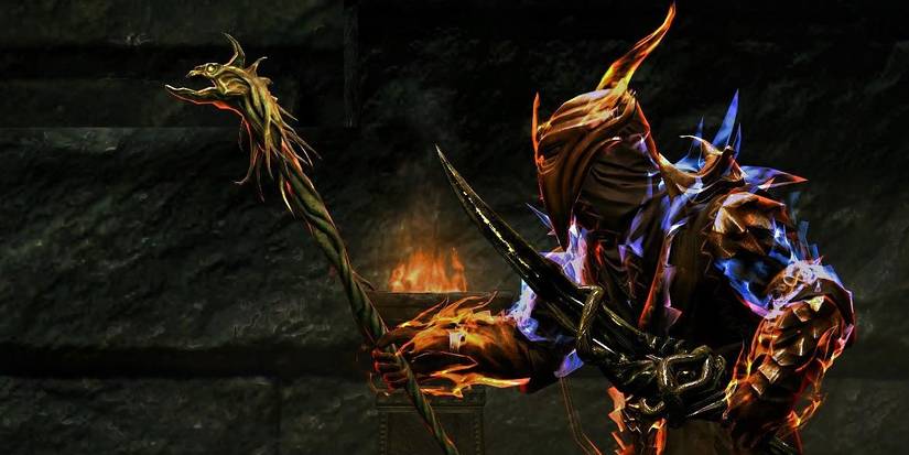 Miraak's Staff From The Elder Scrolls V Dragonborn
