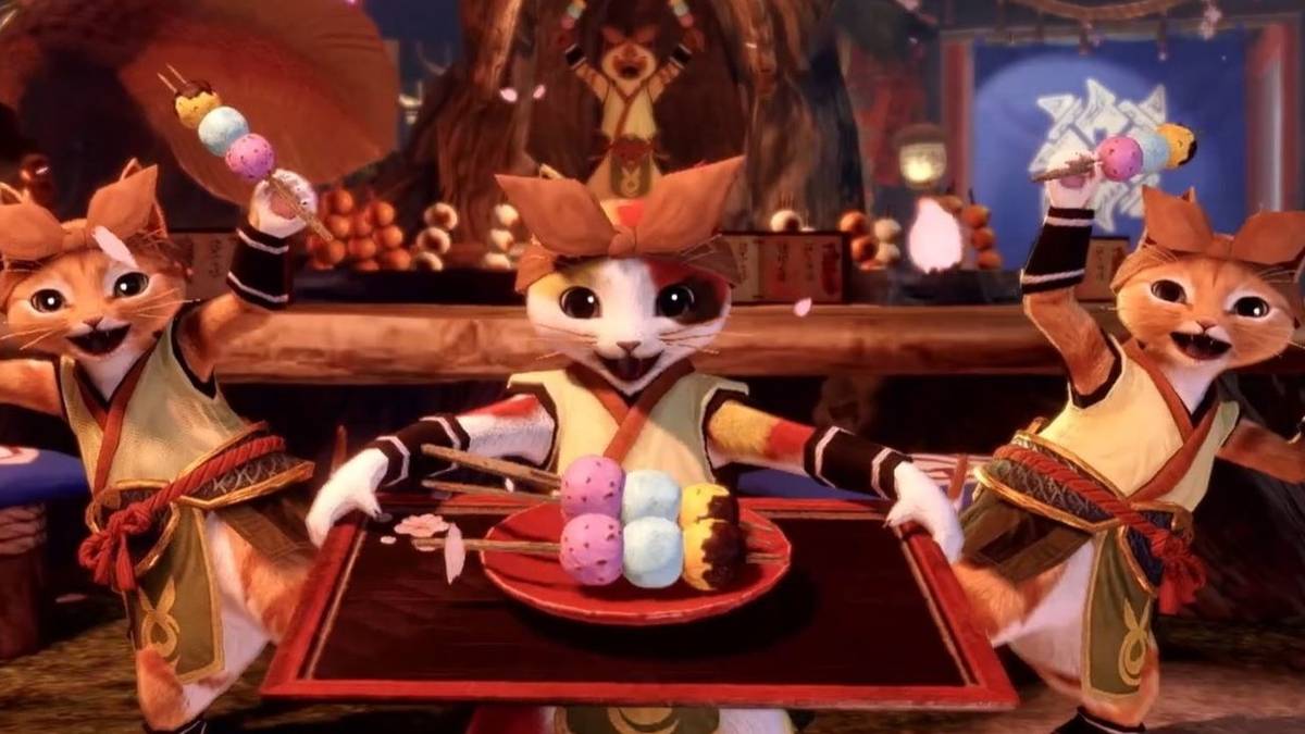 Monster Hunter Rise Golden Amiibo