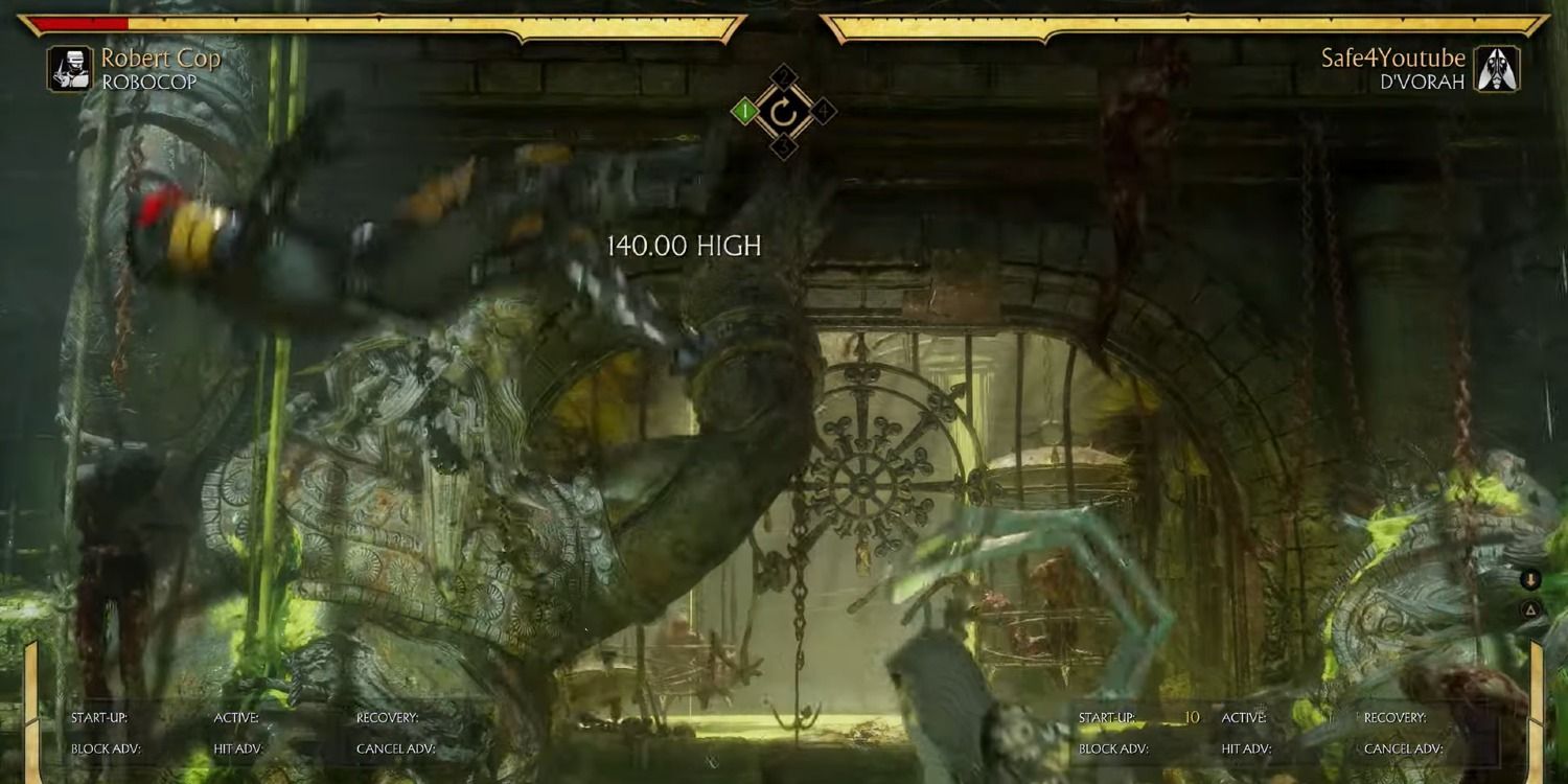 Mortal Kombat 11 Using A Breakaway While In The Air