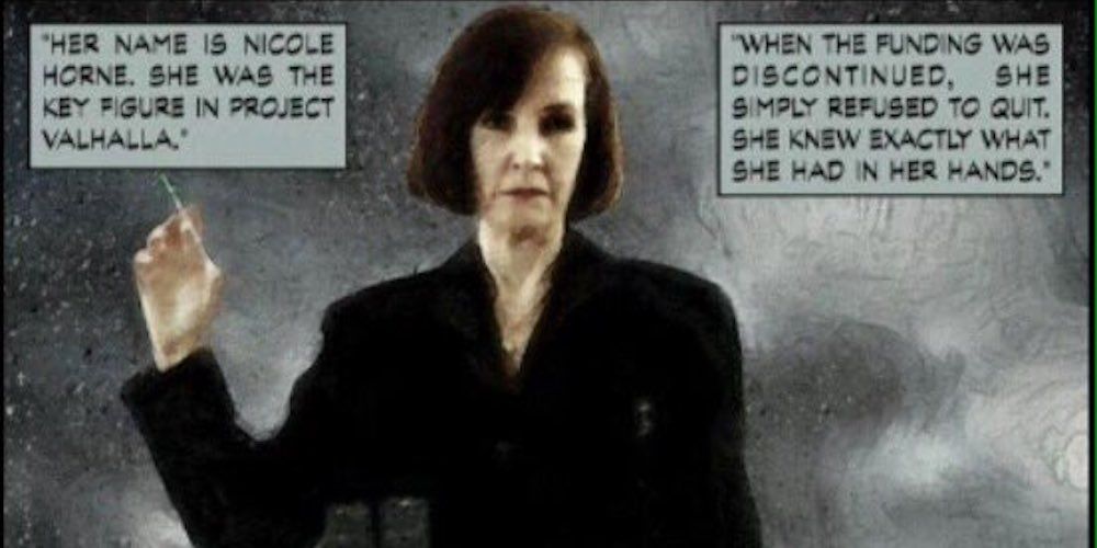 Nicole horne Max Payne comic cutscene