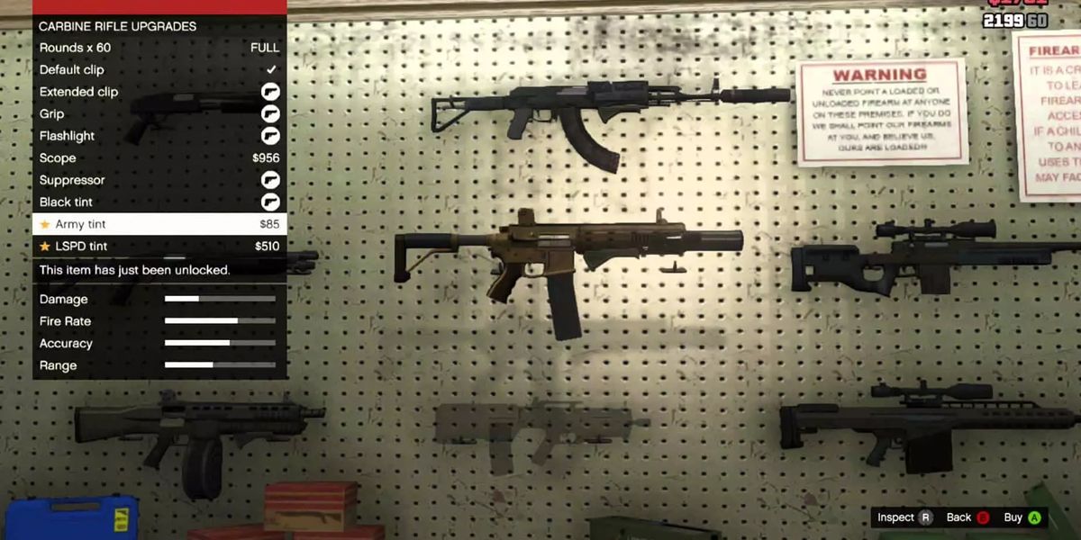 Gun Shop In GTA