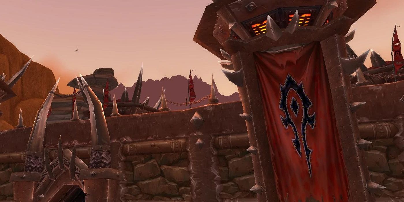 Orgrimmar and the Horde Symbol - Warcraft Trivia About Horde