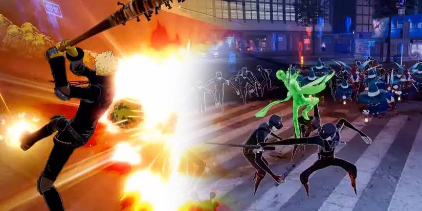 Persona 5 Strikers Combat