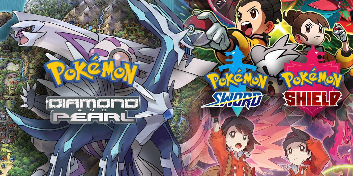 Pokemon Diamond Pearl Sword Shield Remakes
