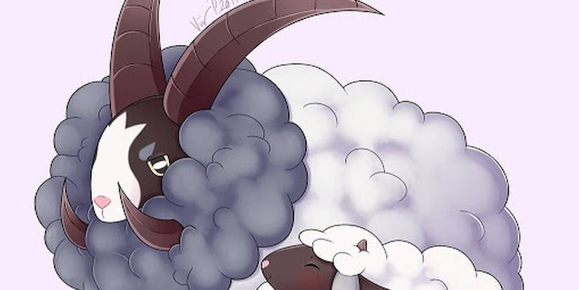 Pokemon Dubwool Wooloo Fan Art