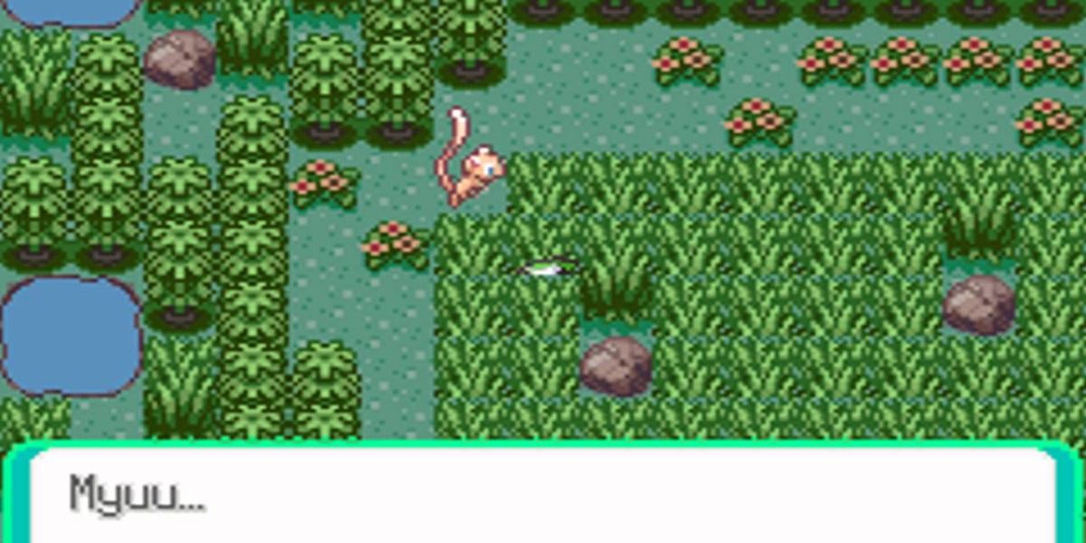 Screenshot of Faraway Island Pokemon Emerald