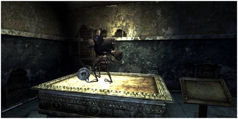 The prototype model of the Mr Handy found at REPCONN