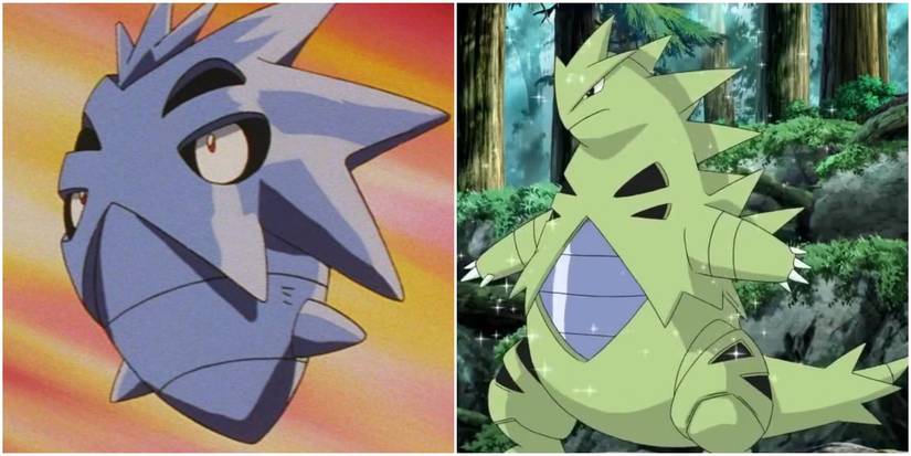 Pokemon Pupitar Tyranitar