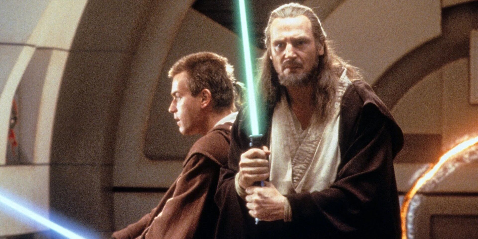 Star Wars Qui-Gon Jinn and Obi-Wan Kenobi