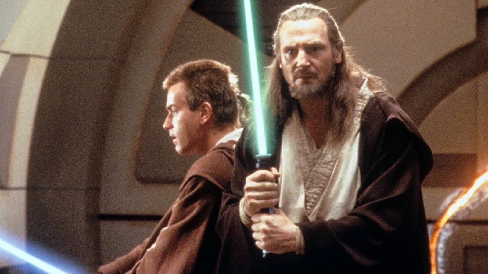 Star Wars Qui-Gon Jinn and Obi-Wan Kenobi