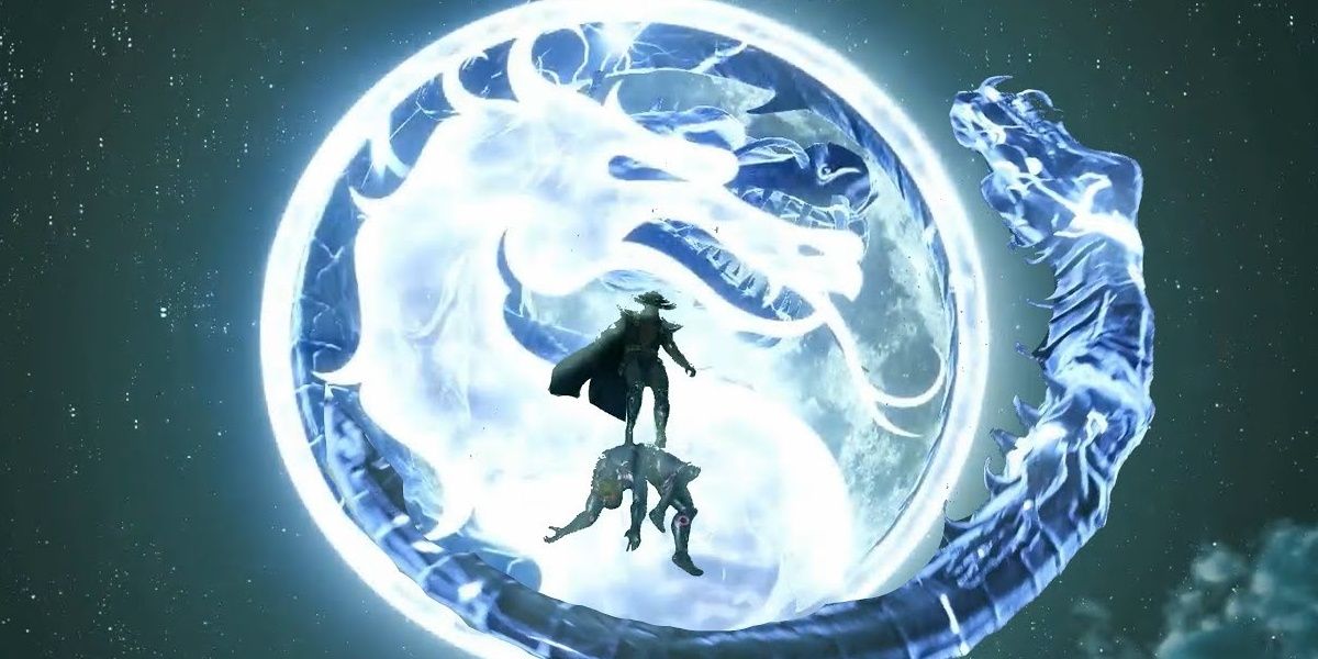 Raidan summons a dragon in Injustice 2