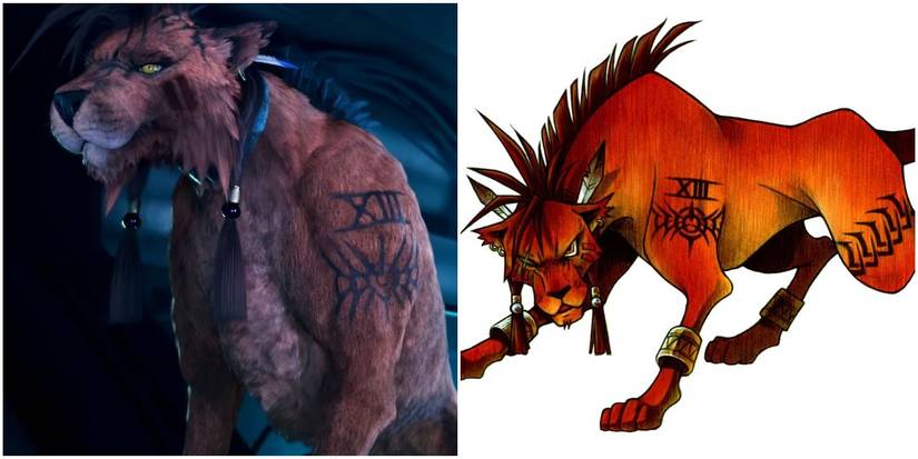 Final Fantasy Red XIII Comparison