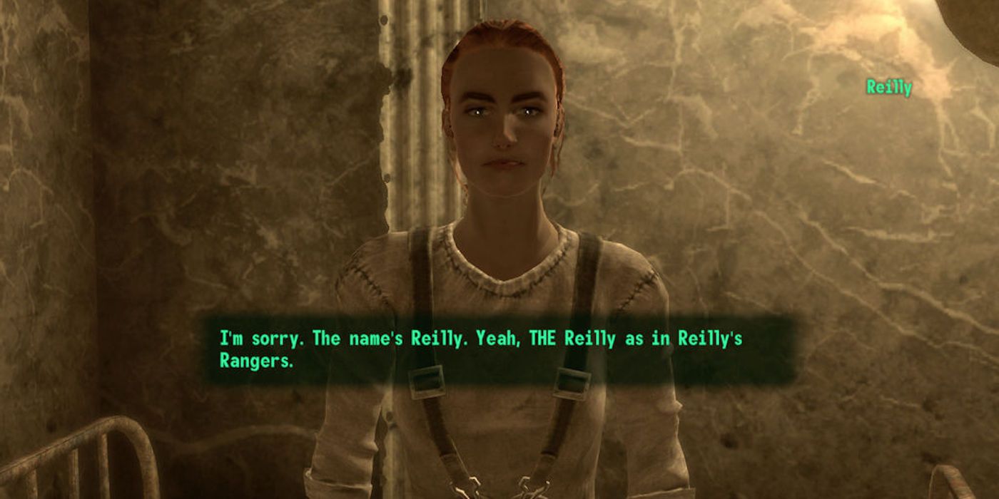 Reilly's rangers quest talking to reilly fallout 3