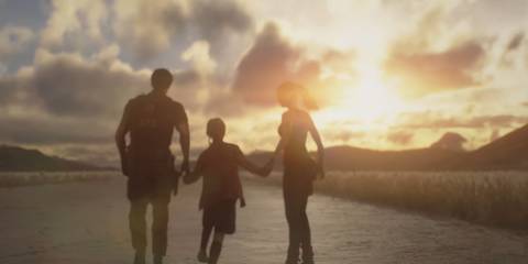 Resident Evil 2 Remake Screenshot True Ending Leon Sherry Claire