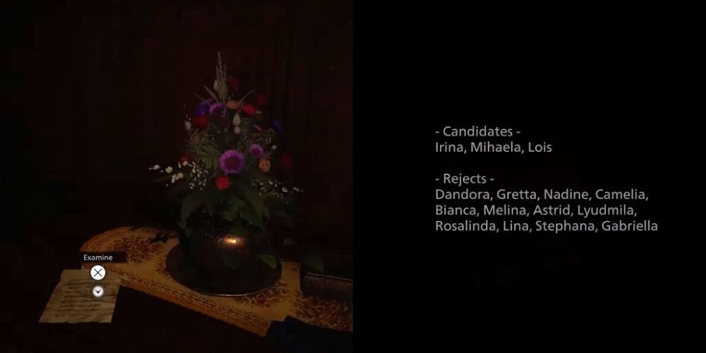 Resident Evil 8 Demo Candidate List