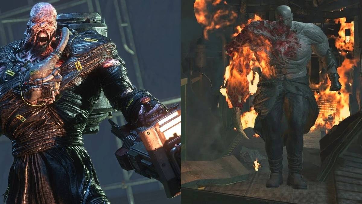 Resident Evil Tyrants Nemesis And Mr. X