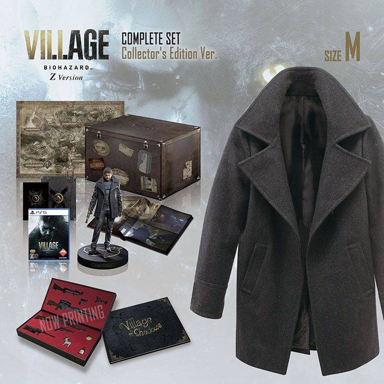 Carte Map Collector Resident Evil Village NEW/SEALED Carte Map Collector Resident Evil Village NEW/SEALED