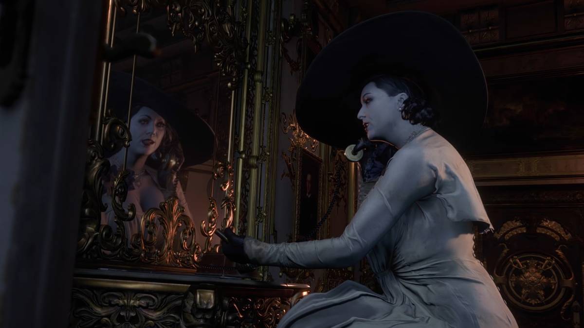 Resident Evil Village Vampire Lady Telephone