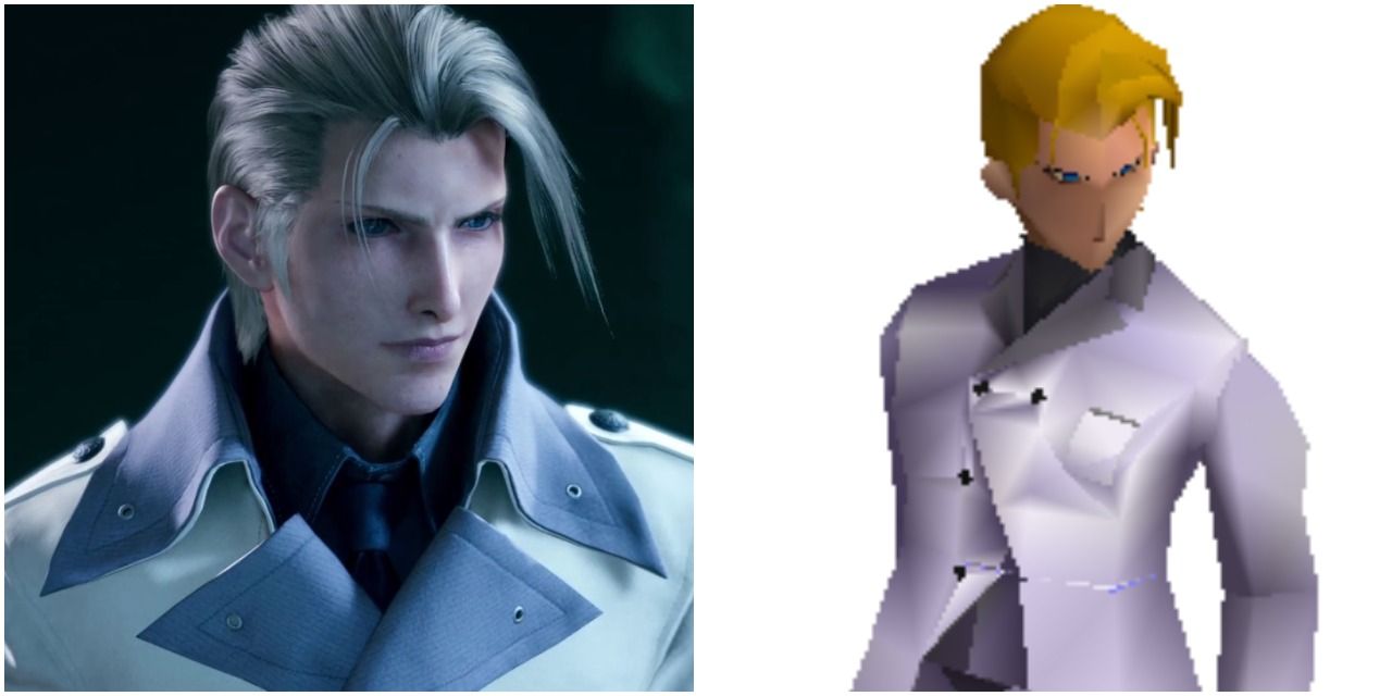 Final Fantasy 7 Rufus Shinra Comparison