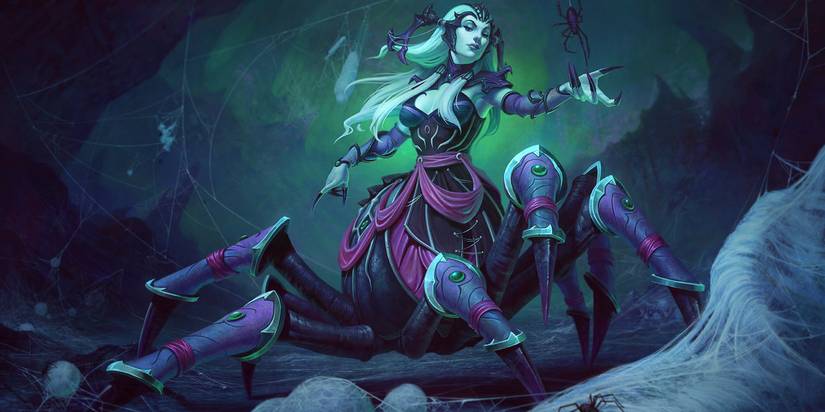 SMITE Arachne Splash Art