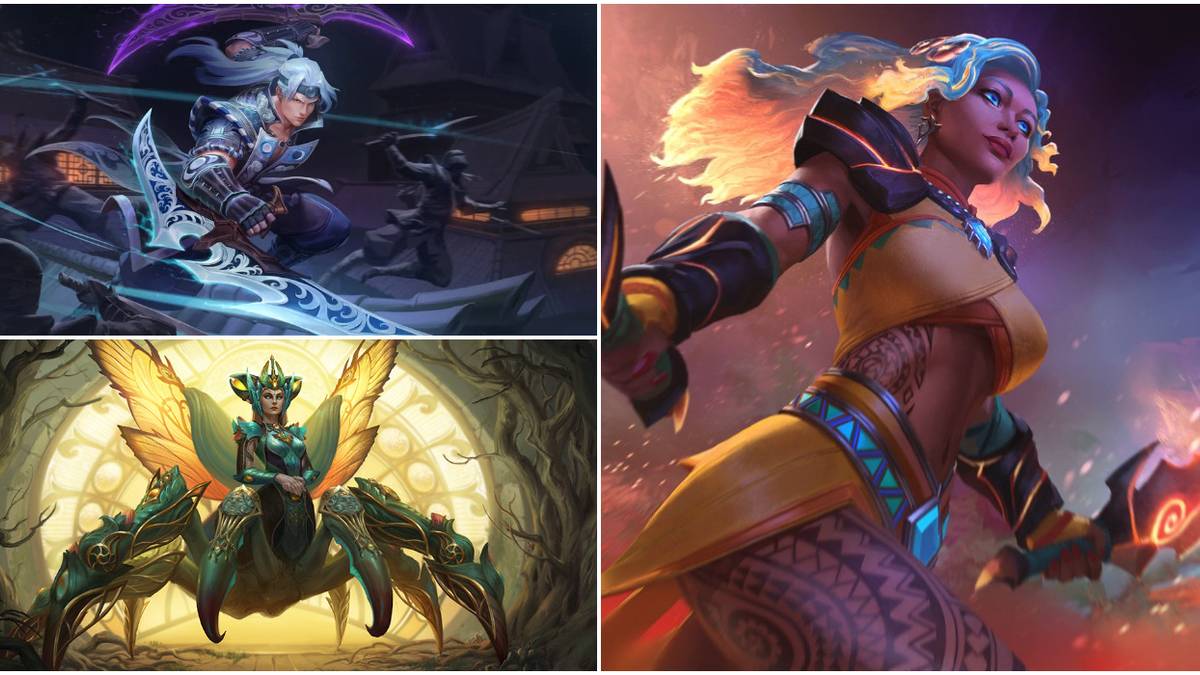 SMITE Tsukuyomi Arachne Pele Splash Arts