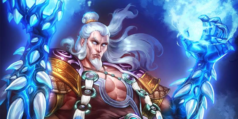SMITE He Bo Splash Art