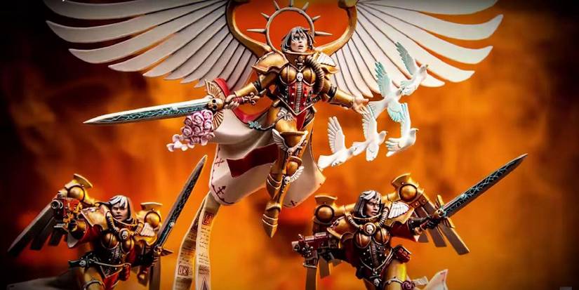 Saint Celestine Figure Warhammer 40k Doves and Geminae Superia