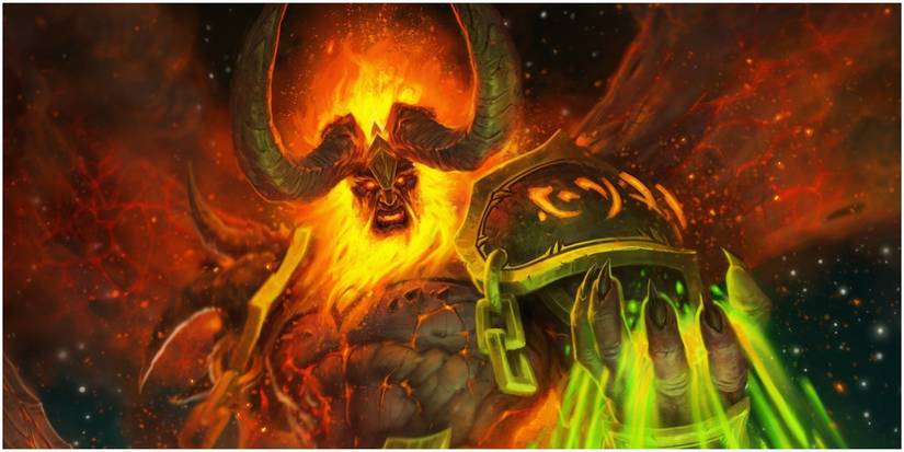 Sargeras Using Fel Magic