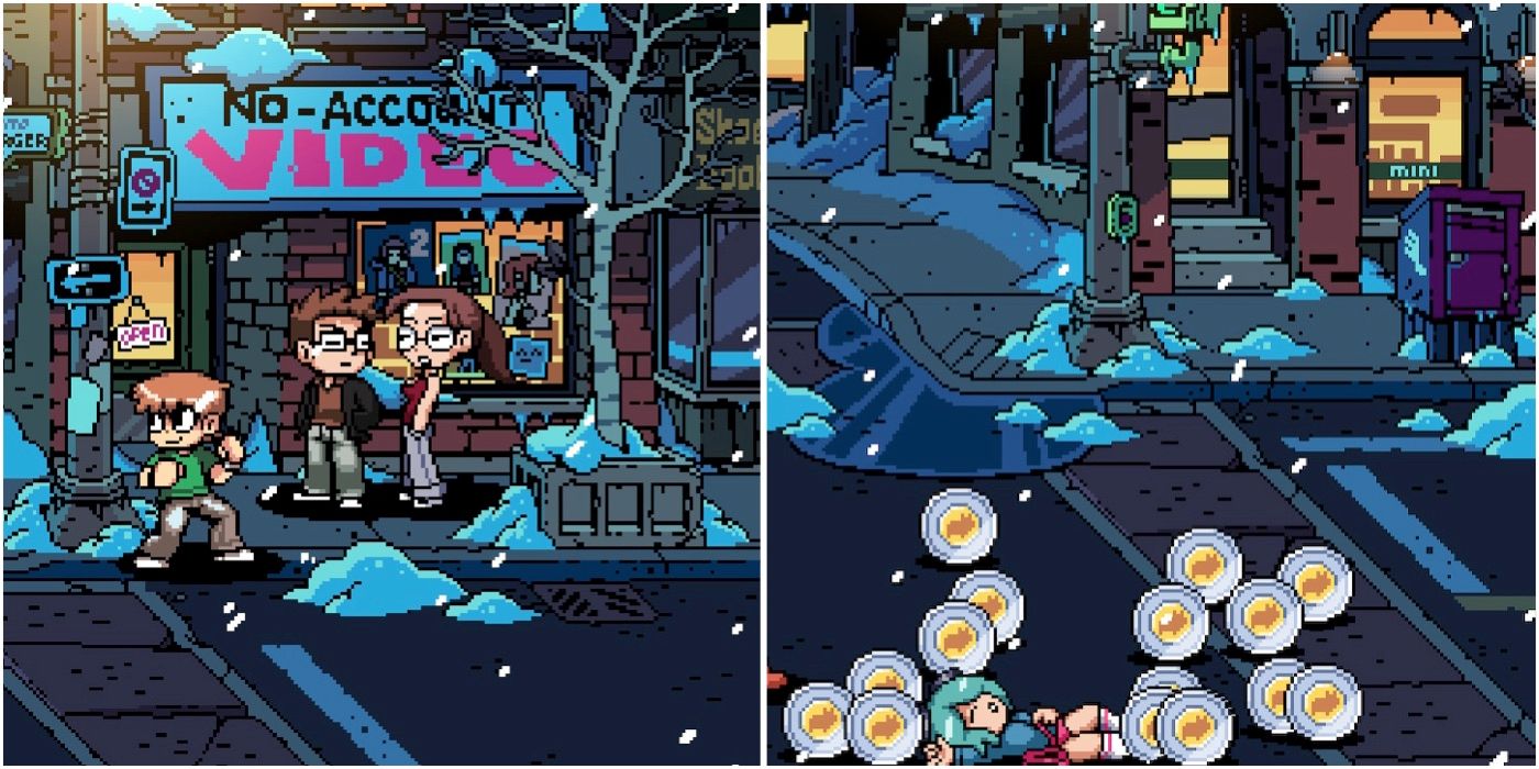 Scott Pilgrim gameplay screenshots