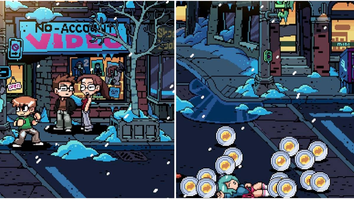 Scott Pilgrim gameplay screenshots