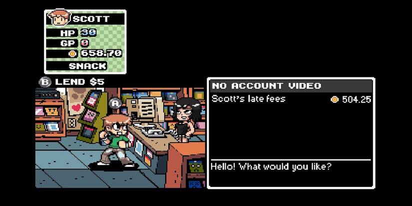 Scott Pilgrim gameplay screenshots