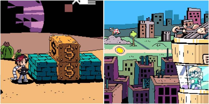 Scott Pilgrim gameplay screenshots