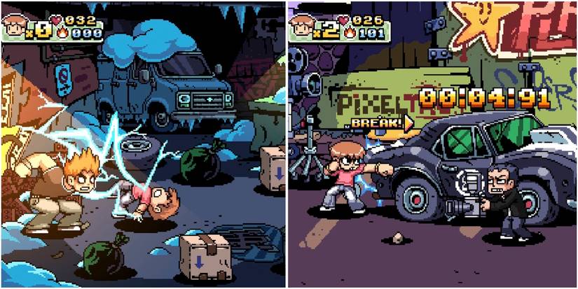 Scott Pilgrim gameplay screenshots