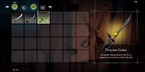 Sea Of Thieves Ferryman Cutlass Cropped