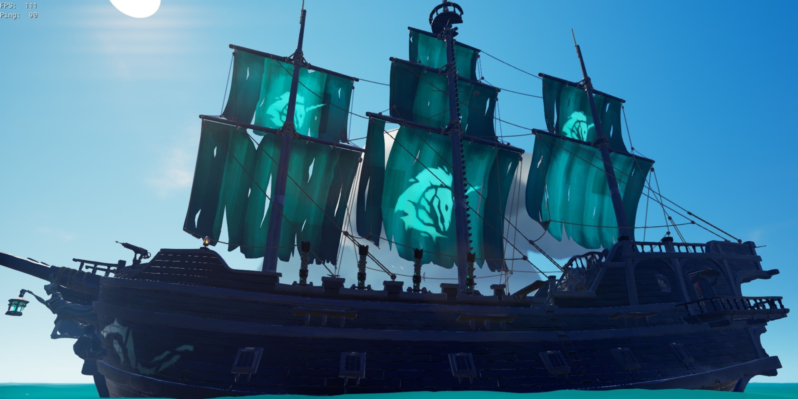 Ghost Ship in Sea of Thieves