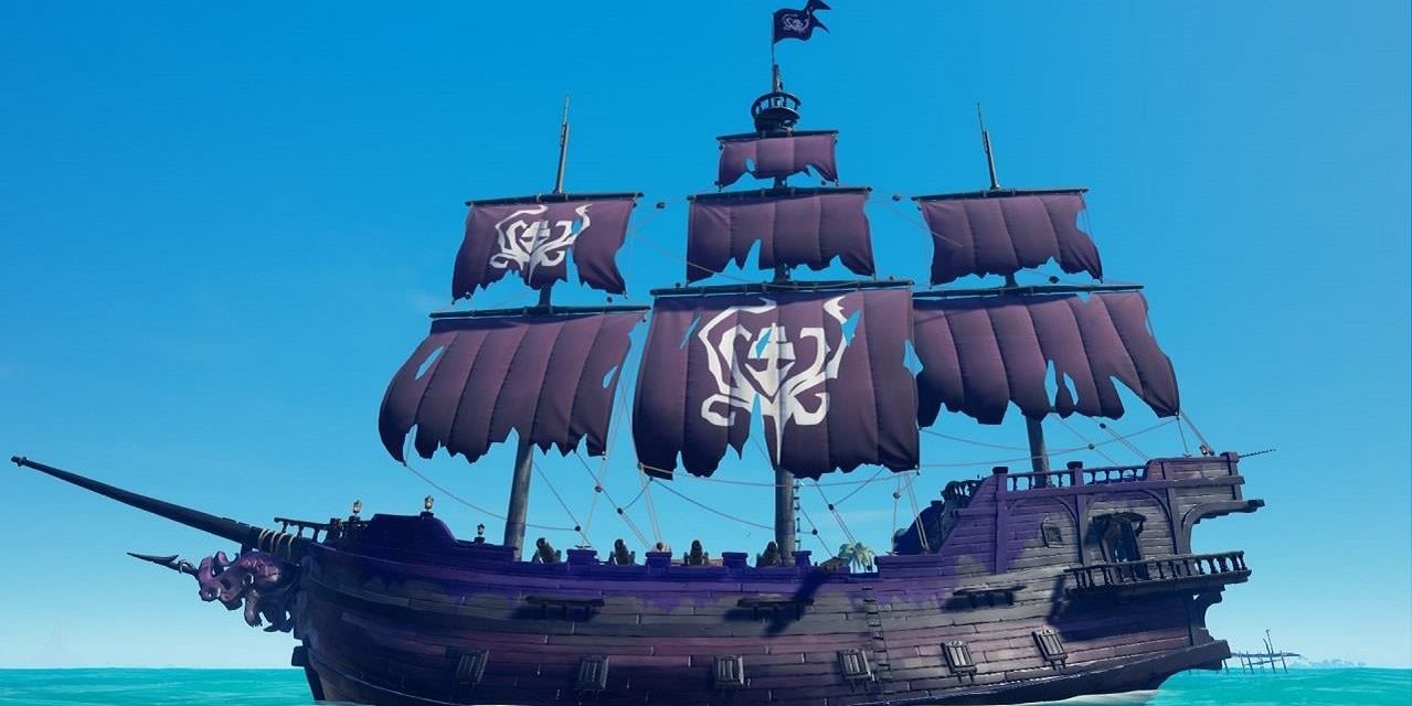 Kraken Ship in Sea of Thieves