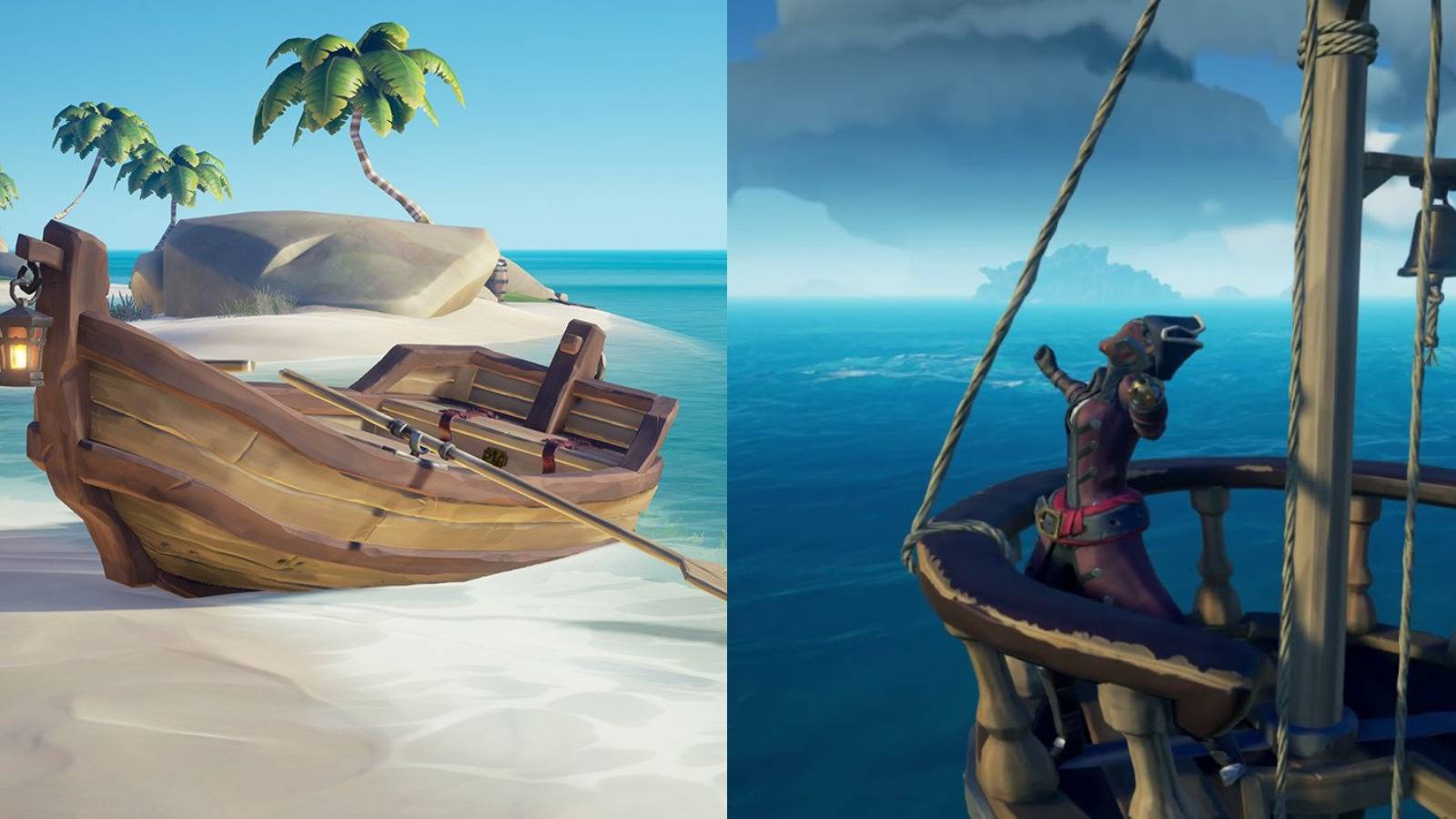 Sea Of Thieves Rowboat Crows Nest