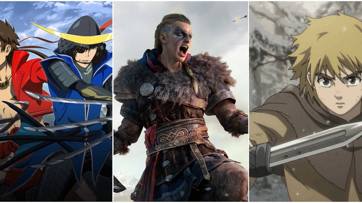 Sengoku Basara, Eivor-Assassin's Creed Valhalla, &amp; Thorfinn-Vinland Saga
