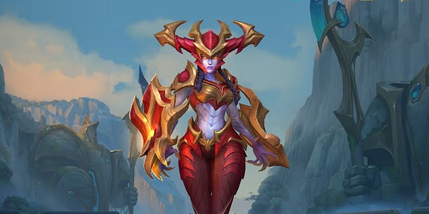 Shyvana as she appears in Wild Rift - League of Legends Shyvana Guide