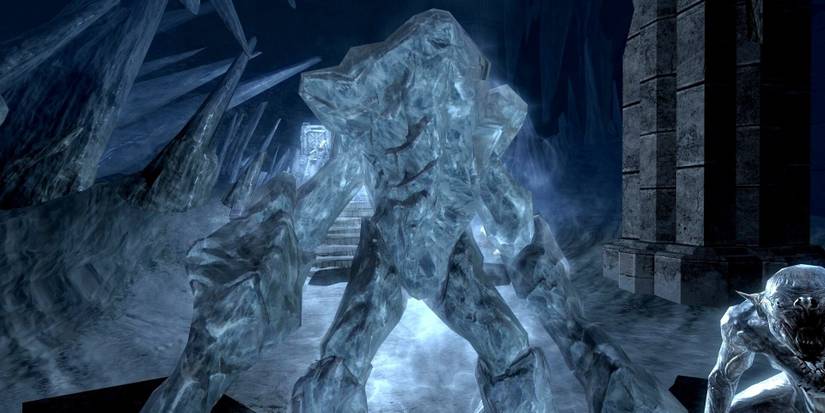 Skyrim Dawnguard Ancient Frost Atronach