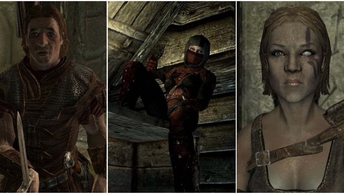 Hadvar, Astrid & Eola From The Elder Scrolls V Skyrim