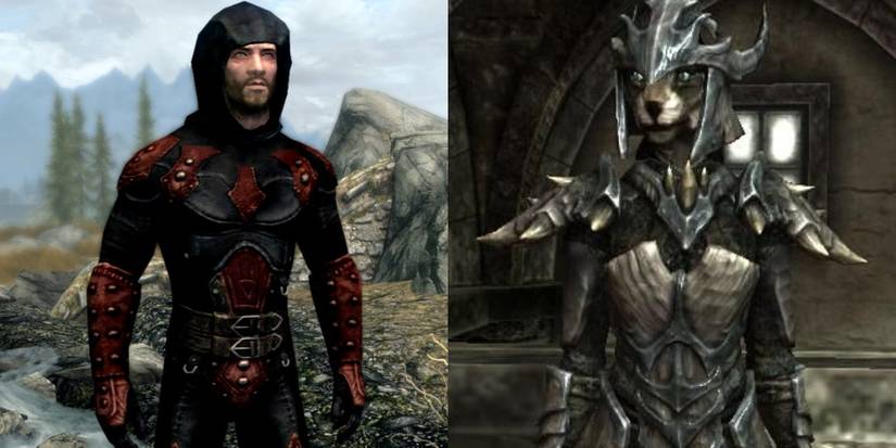 two sets of light armor